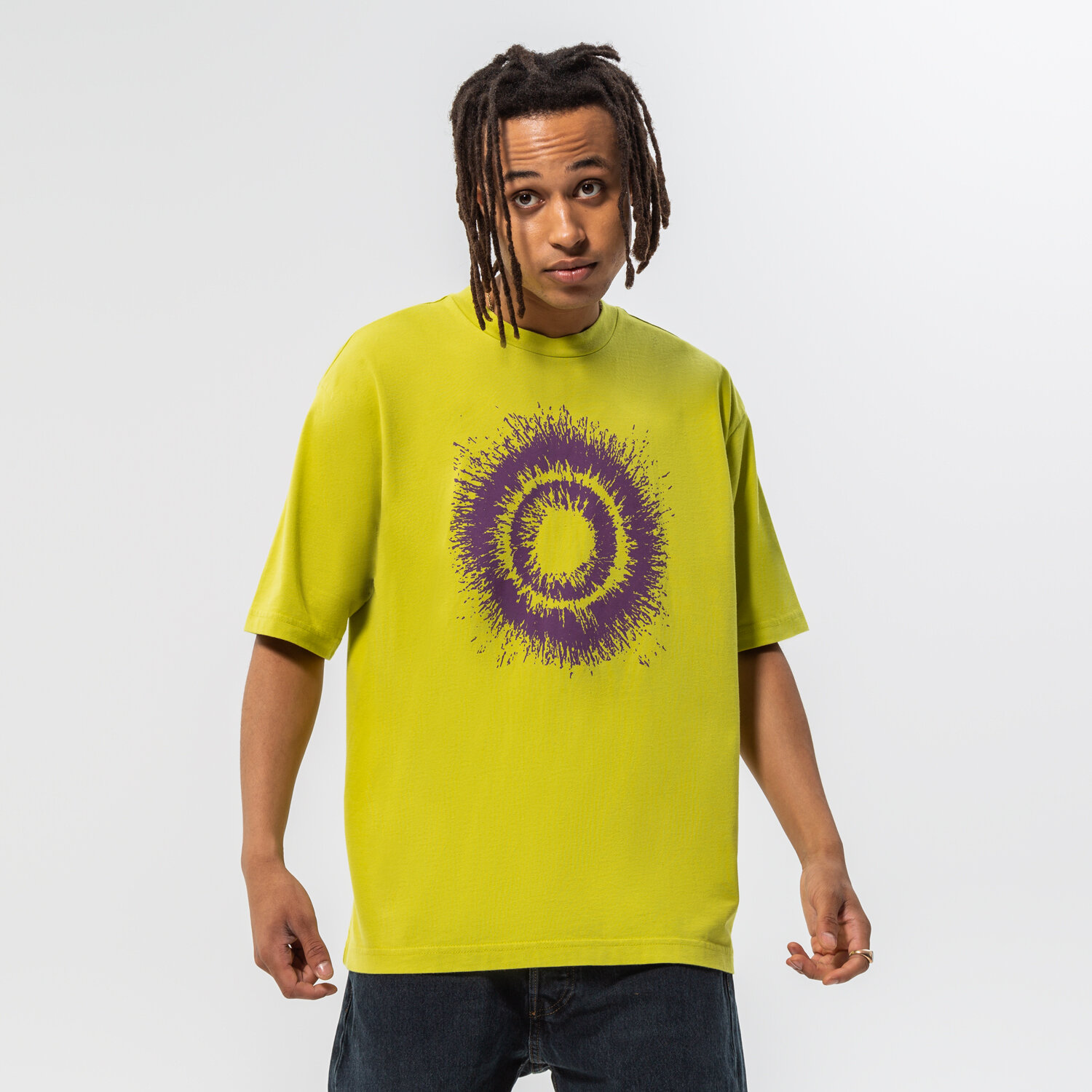 Bărbați tricou LEVI'S TRICOU SKATE GRAPHIC BOX TEE A1005-0007 Galben