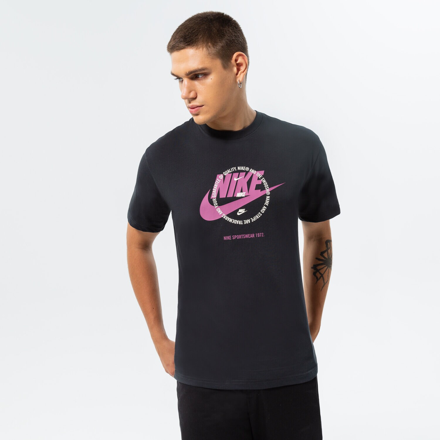 Bărbați tricou NIKE TRICOU M NSW SPU GPX SS TEE DV1128-045 Negru