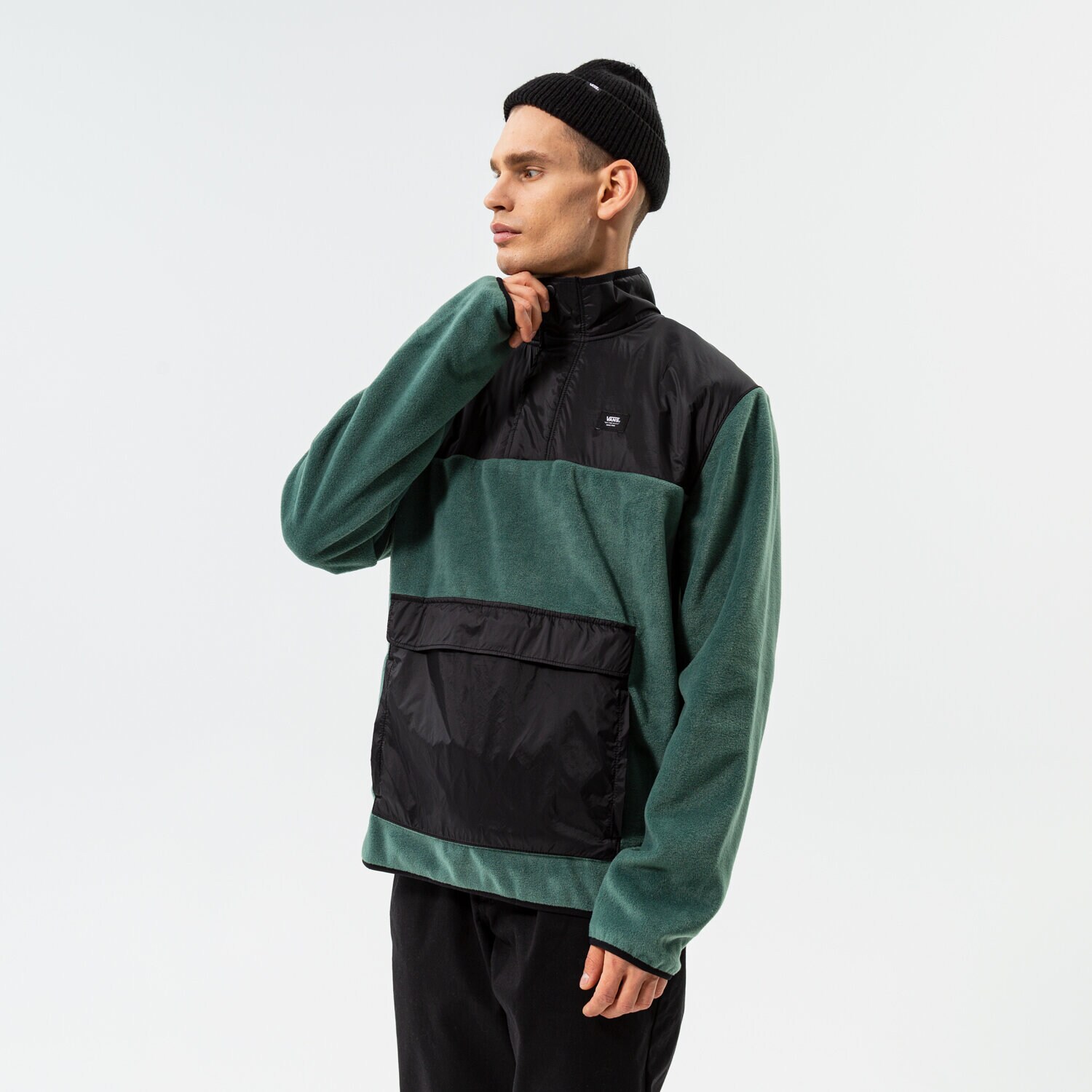 Bărbați bluză VANS BLUZĂ MAMMOTH PO DUCK VN0A7S86Q7M1 Verde