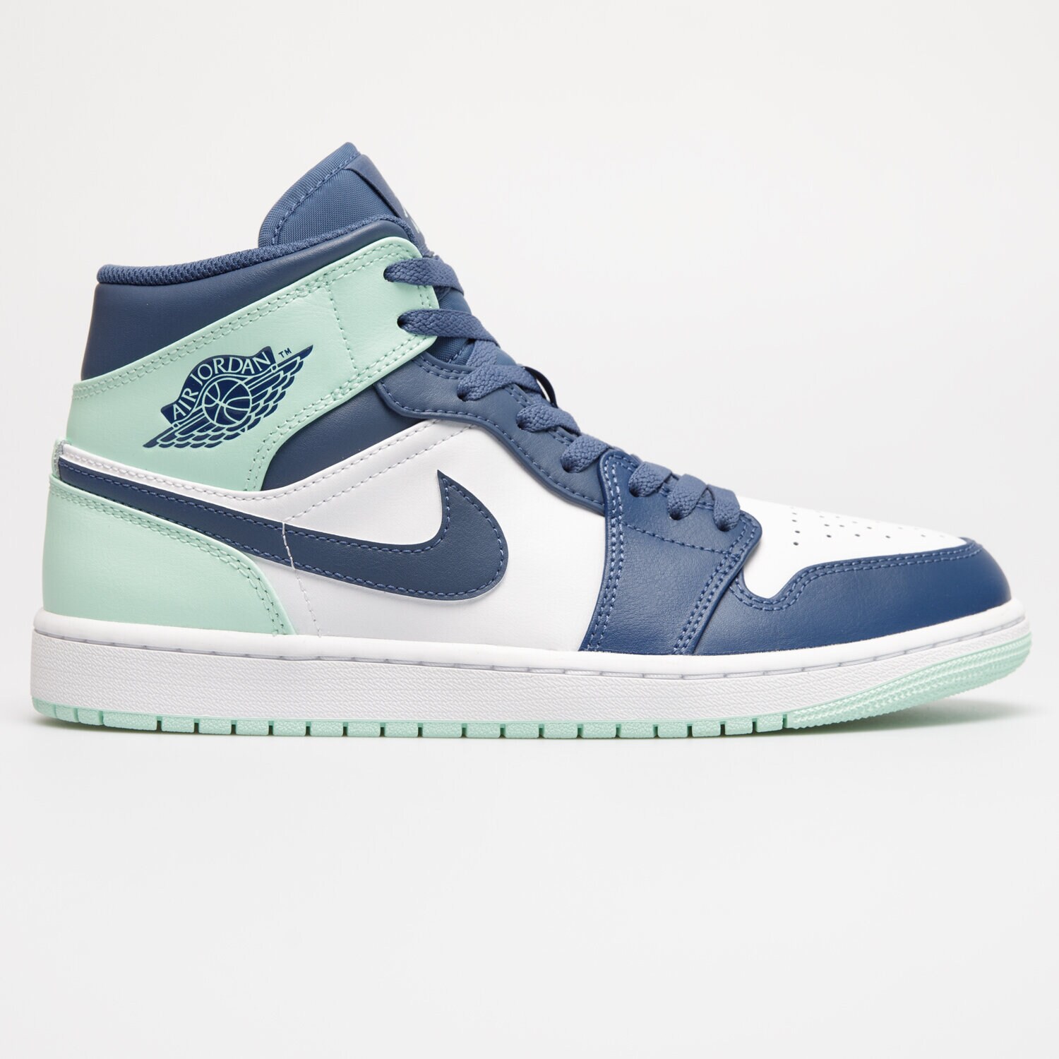 Barbați pantofi sport AIR JORDAN 1 MID  554724-413 Albastru