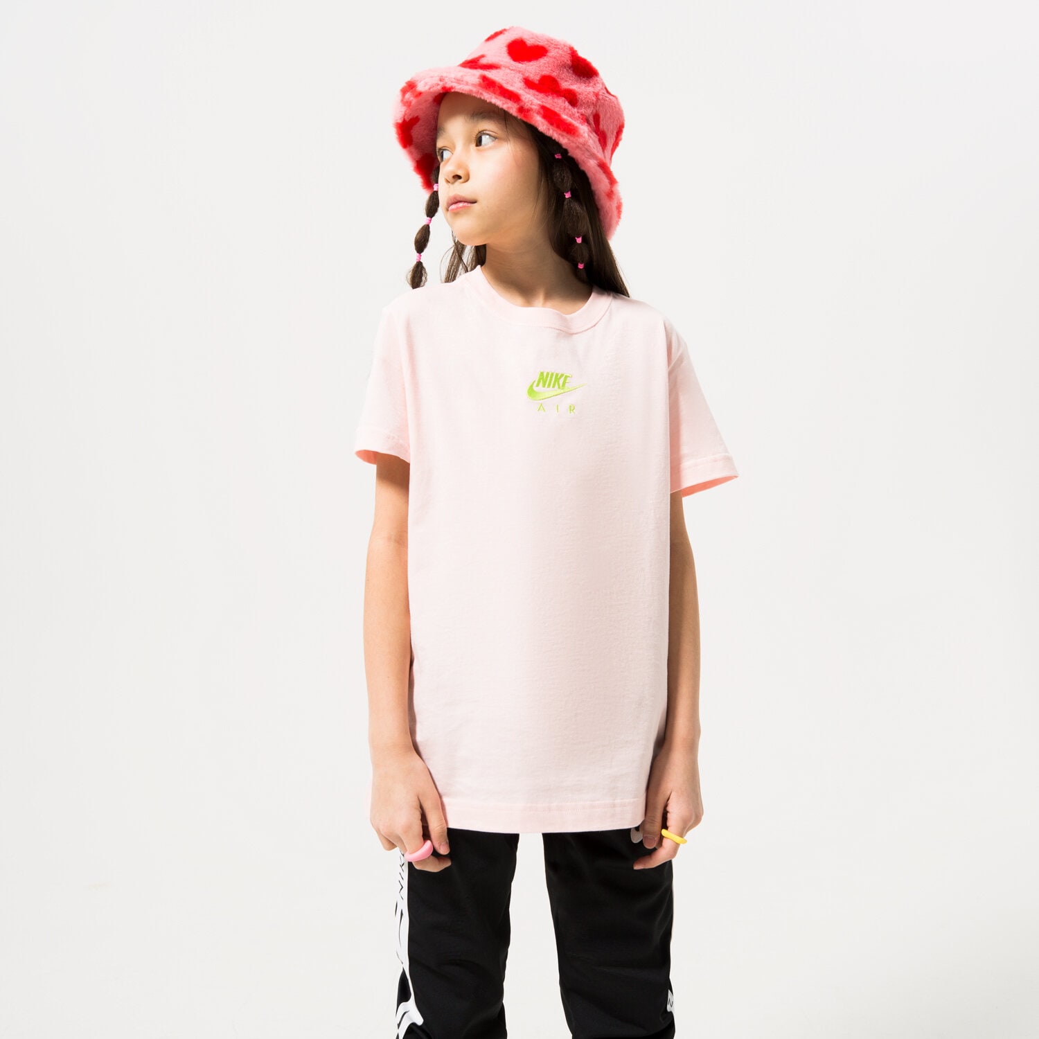 Copii tricou NIKE TRICOU G NSW TEE NIKE AIR BF GIRL DO1341-610 Roz