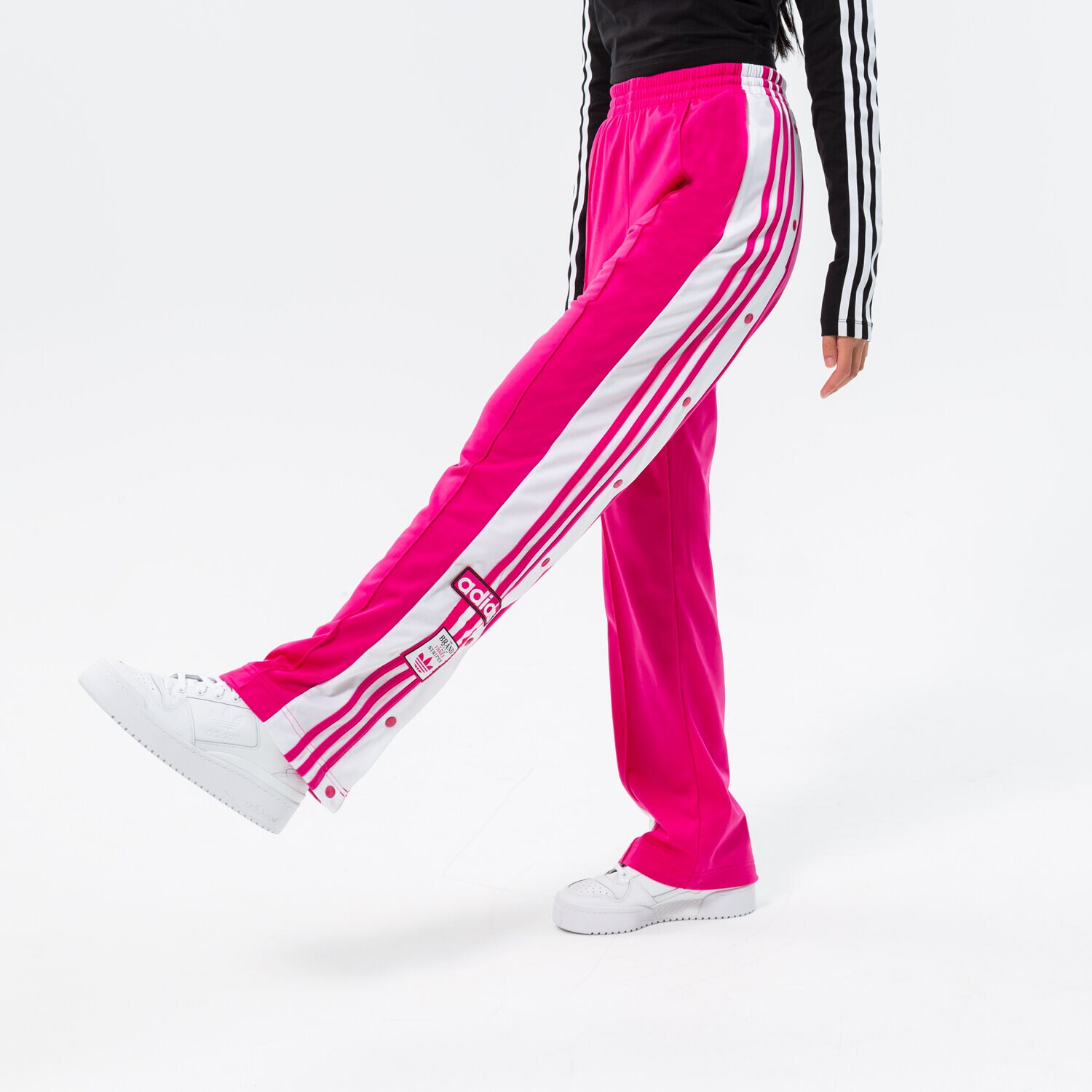 Femei pantaloni ADIDAS PANTALONI  ADIBREAK TP HG6224 Roz