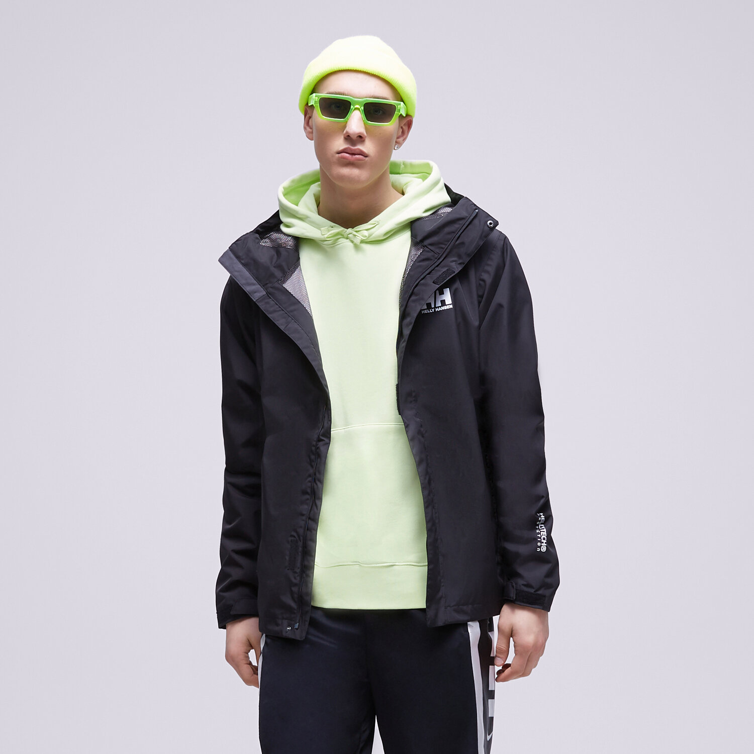 Bărbați jachetă HELLY HANSEN JACHETĂ SOFTSHELL SEVEN J JACKET 62047992 Negru