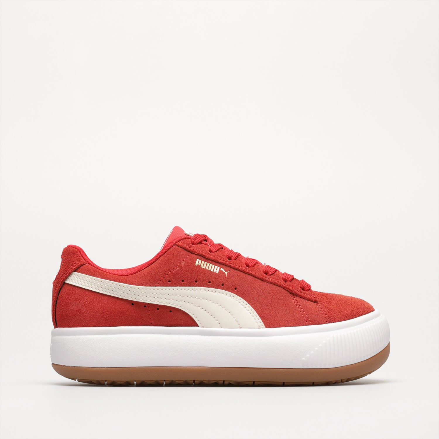 Femei pantofi sport PUMA SUEDE MAYU W 380686-08 Roșu