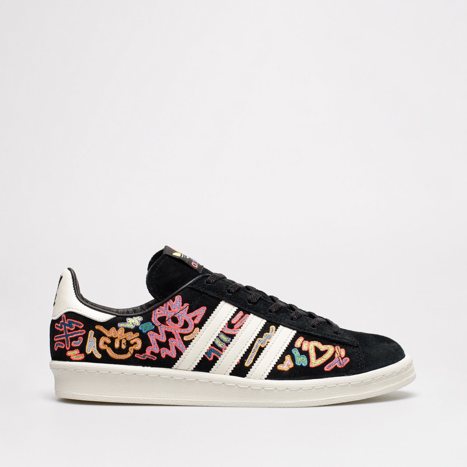 Barbați pantofi sport ADIDAS CAMPUS 80S PRIDE GX6390 Negru