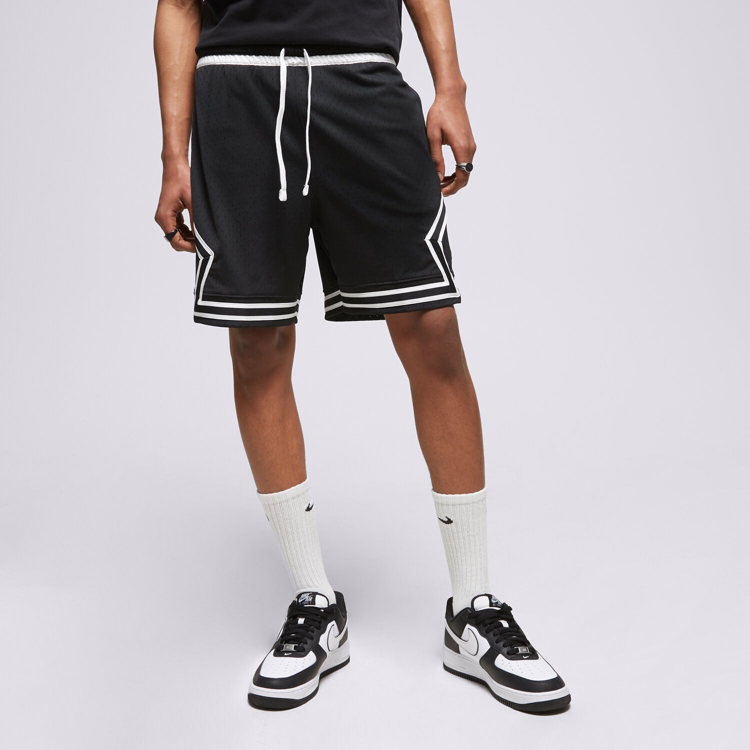 Femei pantaloni scurți JORDAN PANTALONI SCURȚI M J DF SPRT DMND SHORT DX1487-010 Negru