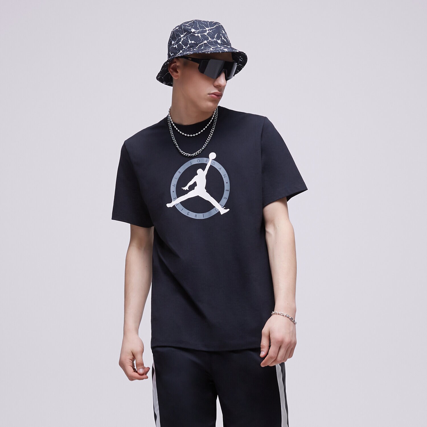 Bărbați tricou JORDAN TRICOU M J FLT MVP SS CREW DV8436-010 Negru
