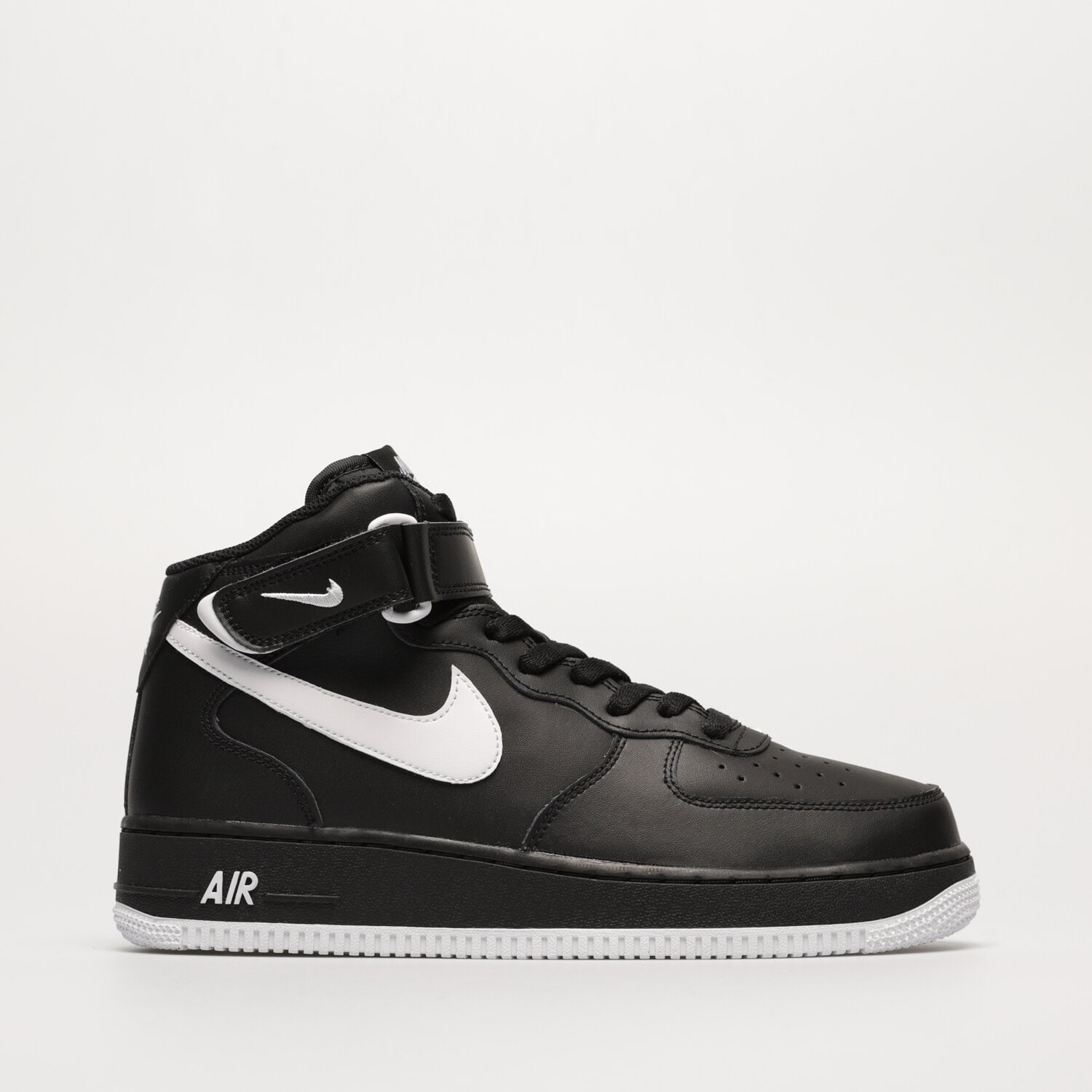 Barbați pantofi sport NIKE AIR FORCE 1 MID '07  DV0806-001 Negru