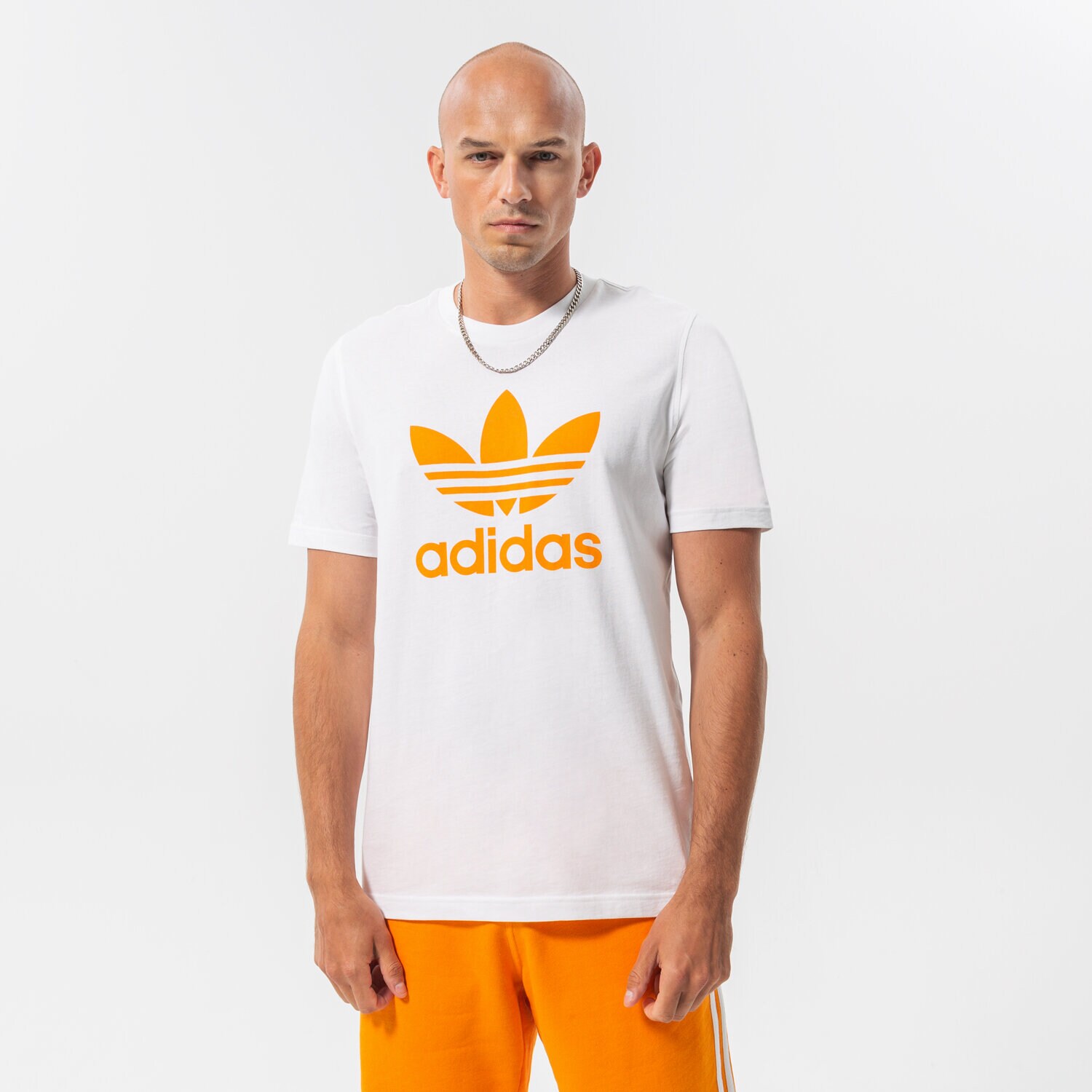 Bărbați tricou ADIDAS TRICOU TREFOIL HE9510 Alb