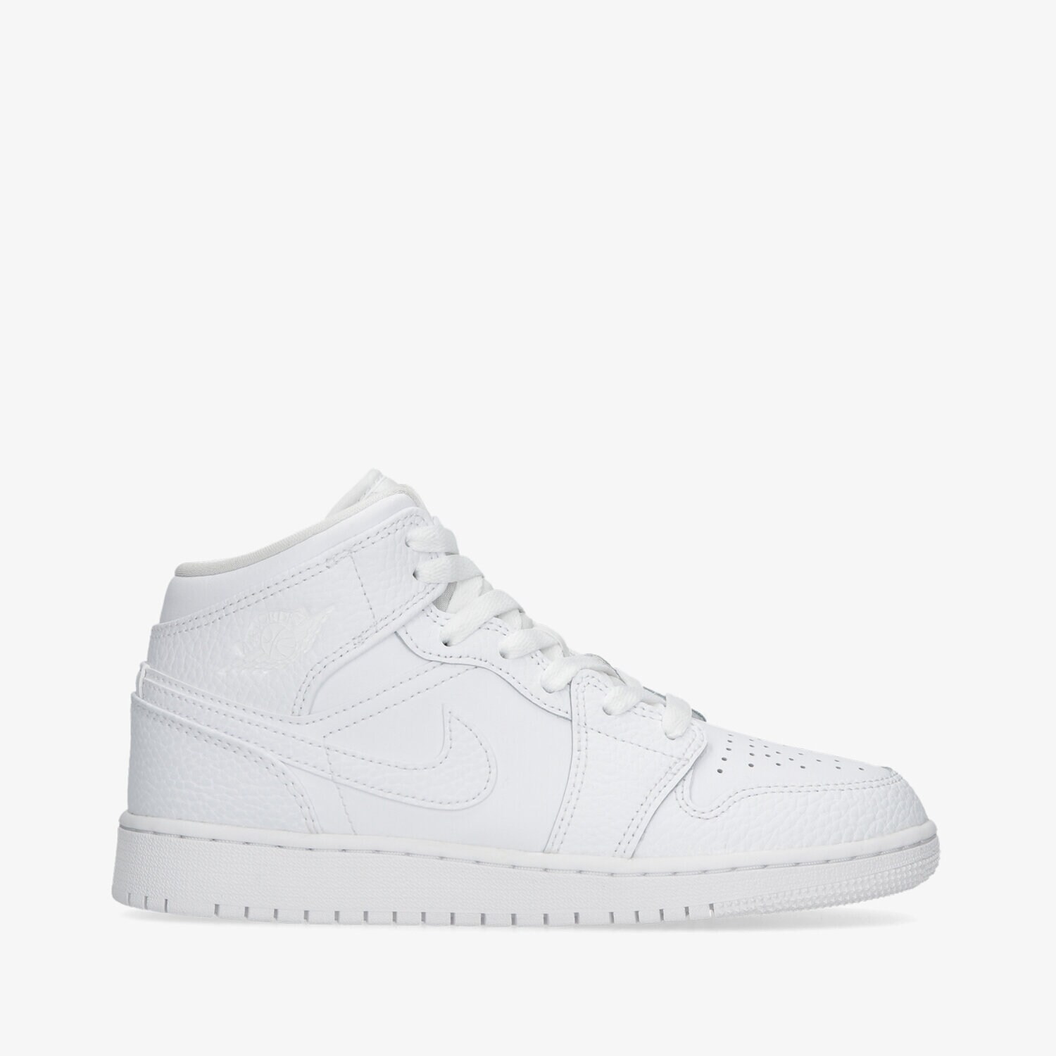 Copii pantofi sport AIR JORDAN 1 MID 554725-130 Alb