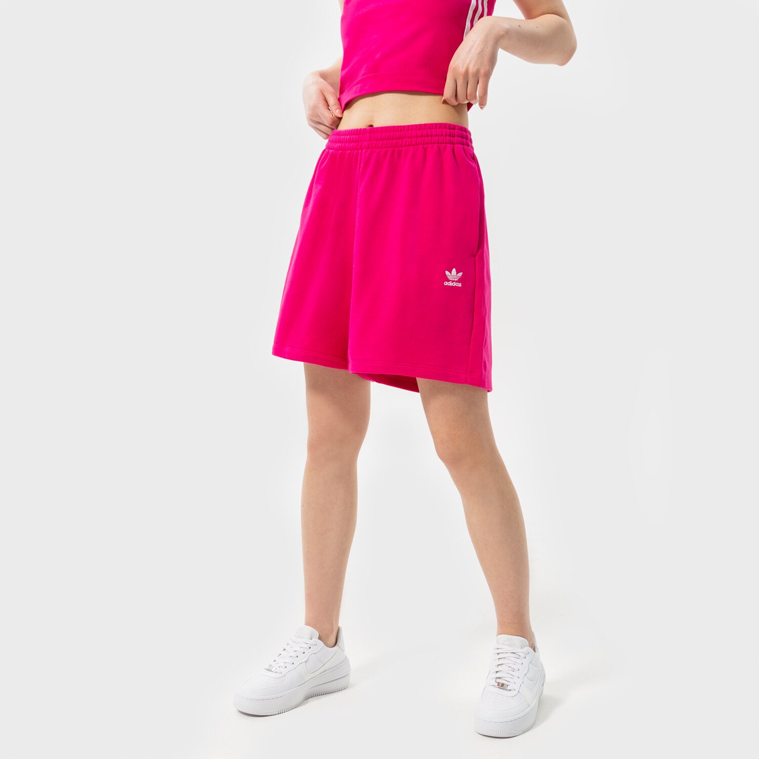 Femei pantaloni scurți ADIDAS PANTALONI SCURȚI HG3943 Roz