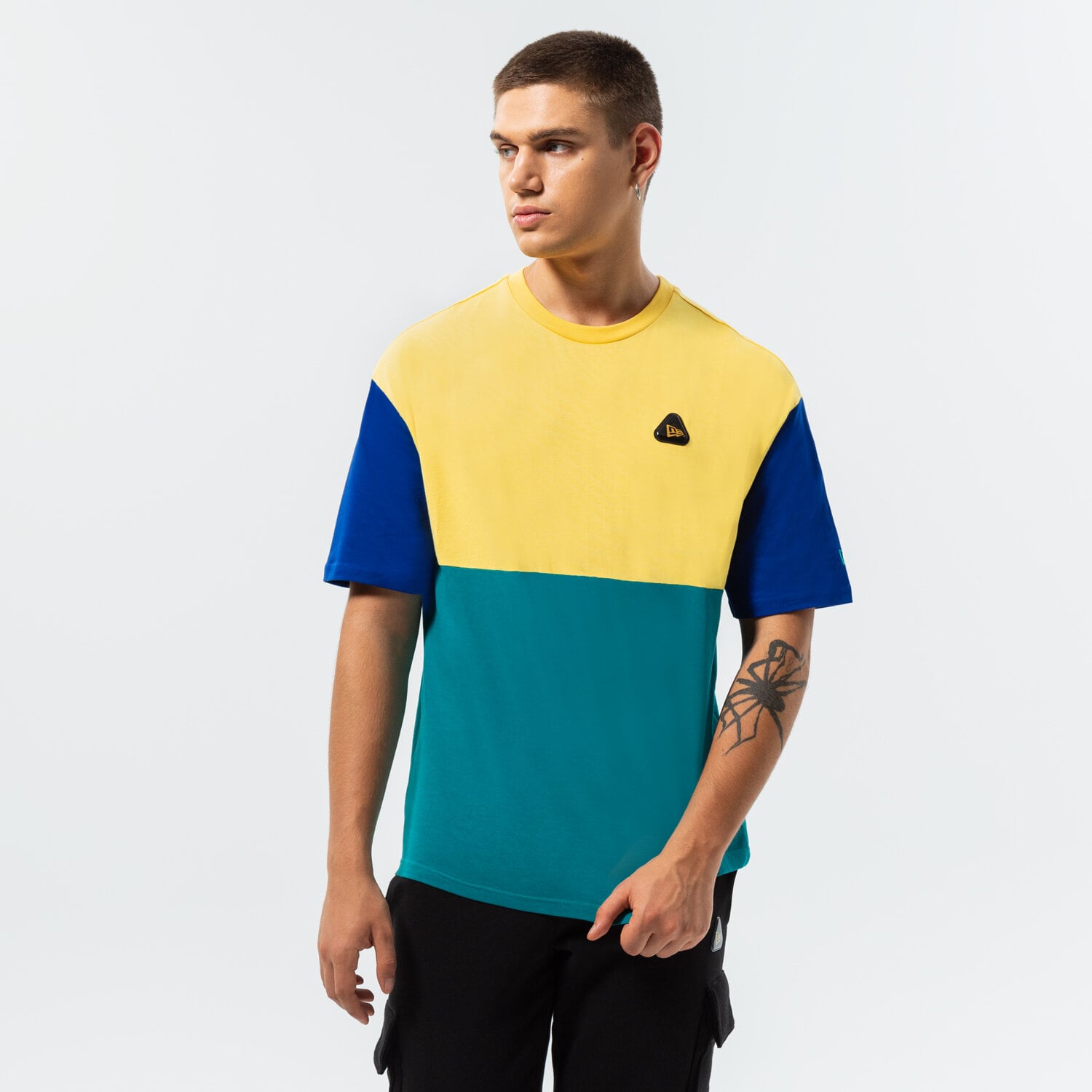 Bărbați tricou NEW ERA TRICOU NE BLOCK BADGE 60284650 Verde