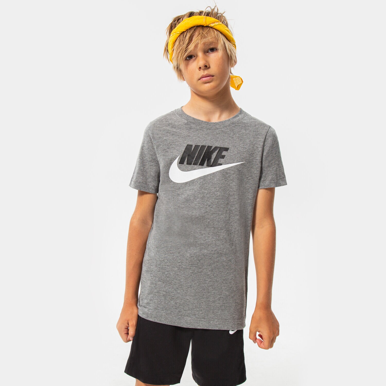 Copii tricou NIKE TRICOU NIKE SPORTSWEAR BOY AR5252-091 Gri