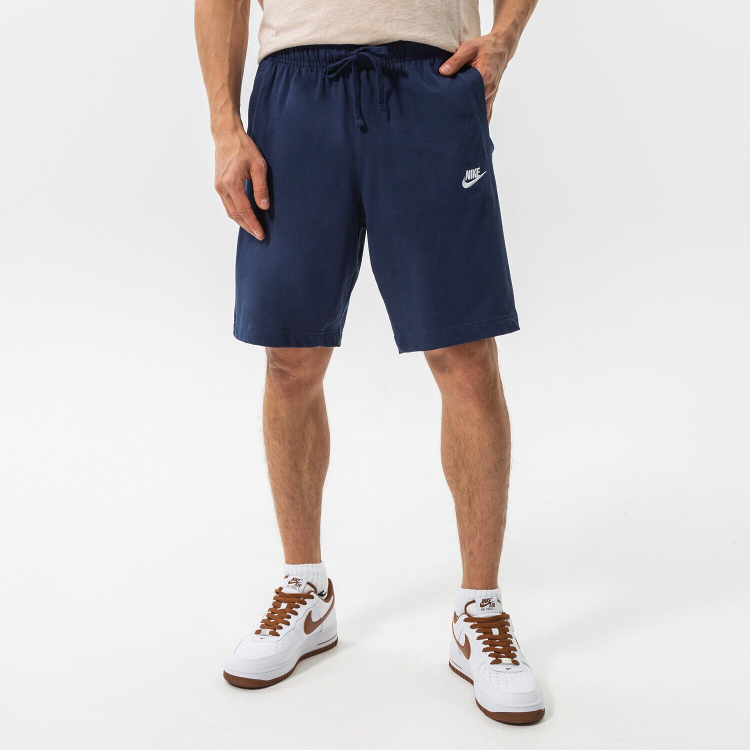 Femei pantaloni scurți NIKE PANTALONI SCURȚI SPORTSWEAR CLUB FLEECE SHORTS BV2772-410 Albastru