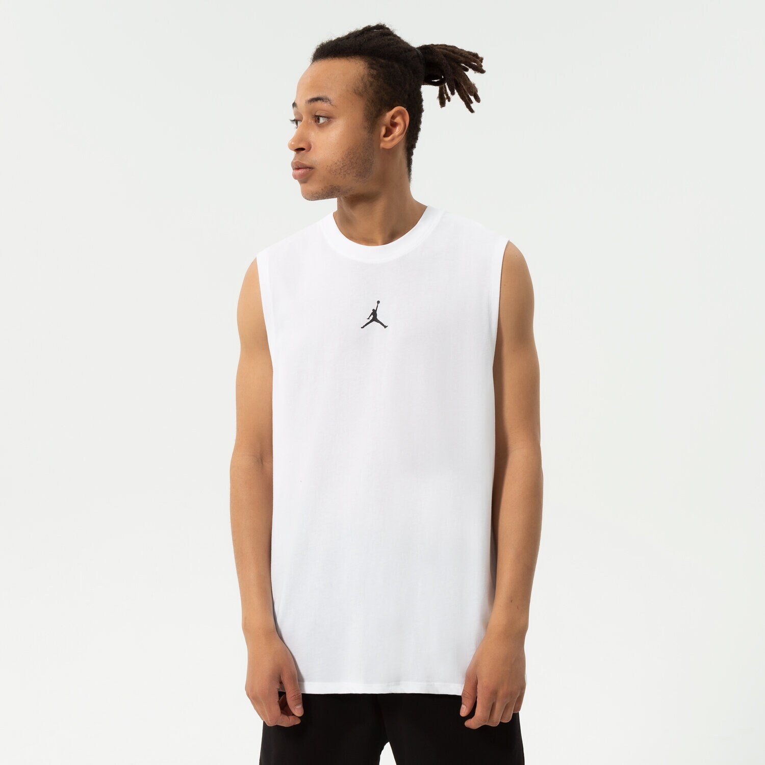 Bărbați tricou JORDAN MAIOU M J DF SPRT SLVLS TOP DM1827-100 Alb