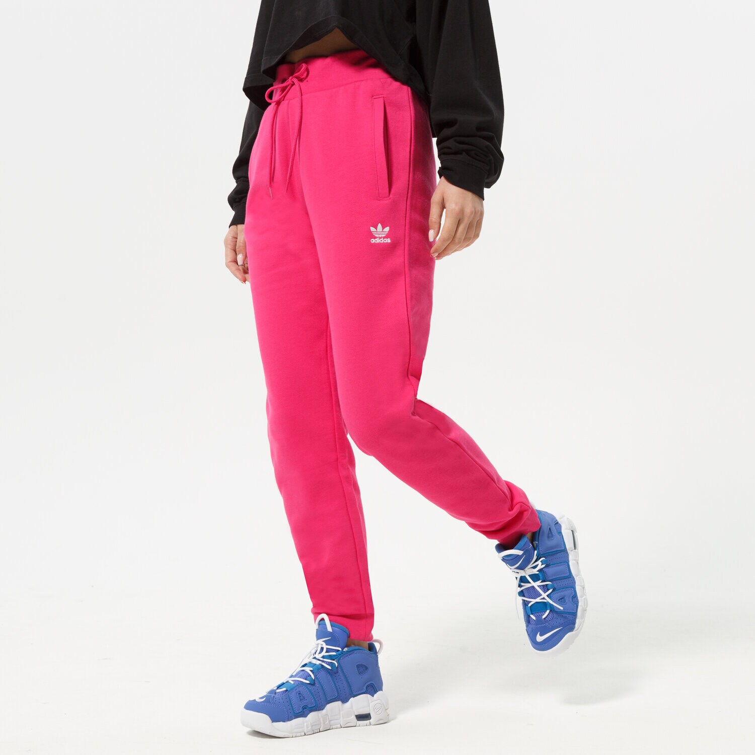 Femei pantaloni ADIDAS PANTALONI  TRACK PANT HG6163 Roz