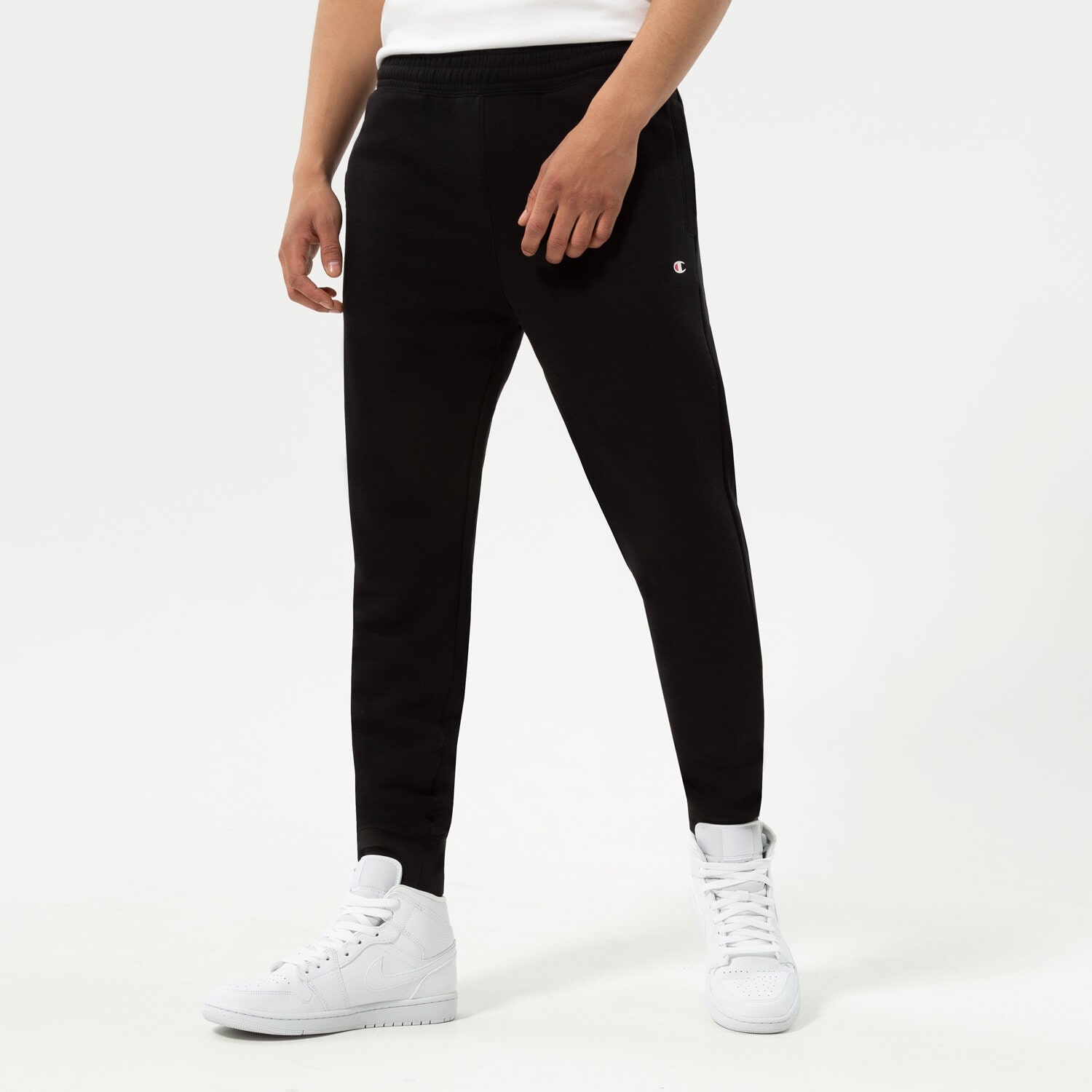 Bărbați pantaloni CHAMPION PANTALONI  RIB CUFF PANTS 217426KK001 Negru