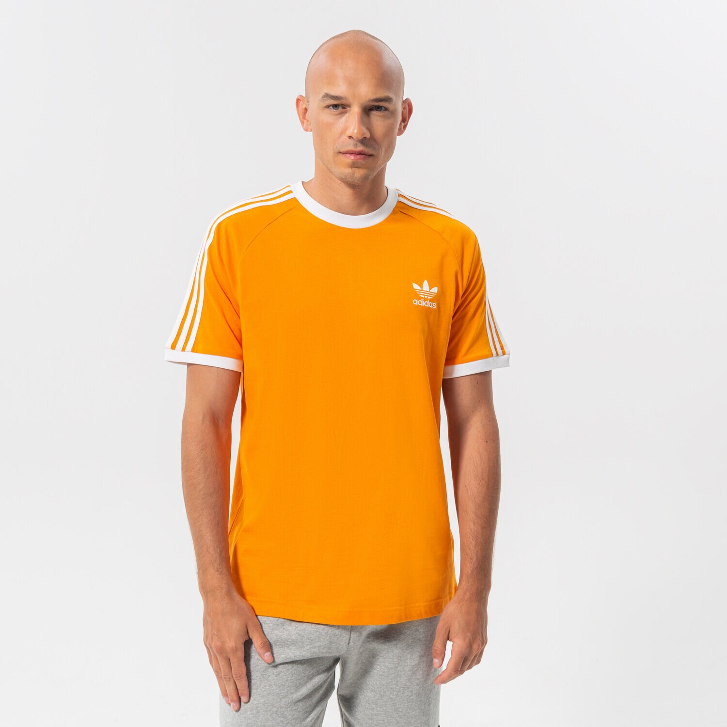 Bărbați tricou ADIDAS TRICOU 3-STRIPES TEE HE9551 Galben