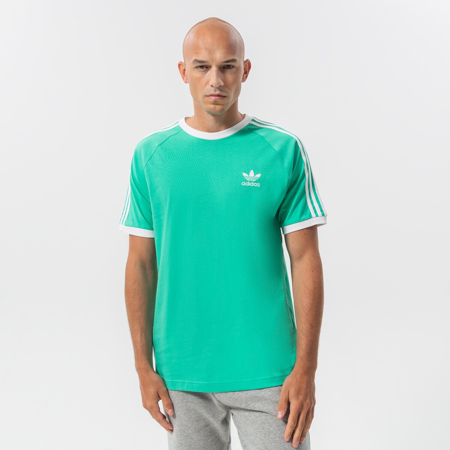 Bărbați tricou ADIDAS TRICOU 3-STRIPES TEE HE9549 Verde