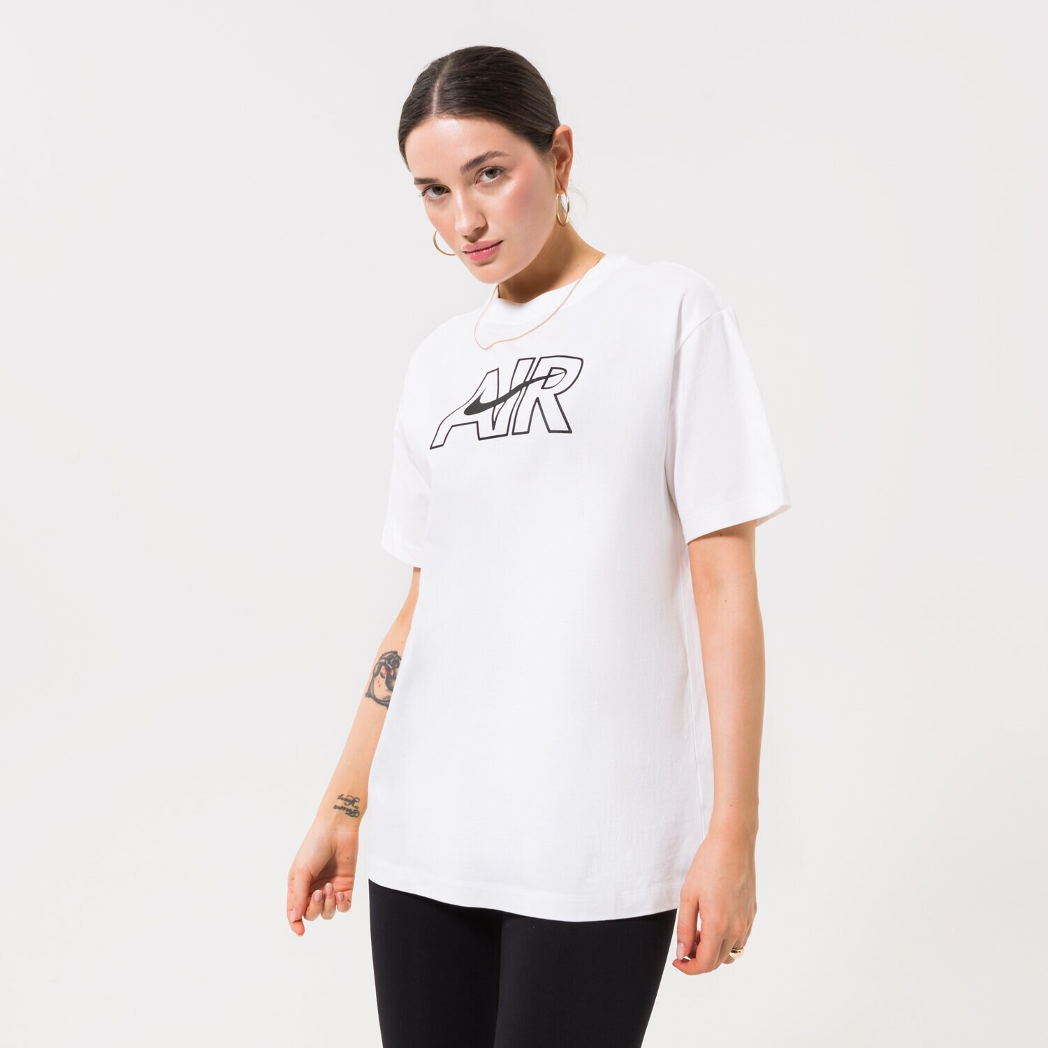 Femei tricou NIKE TRICOU AIR BOYFRIEND TRICOU DN5800-100 Alb