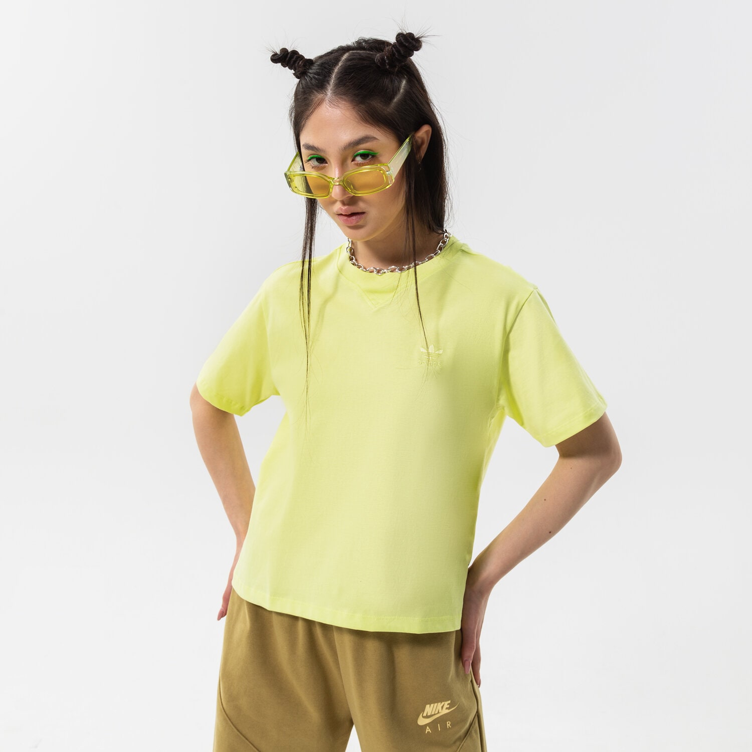 Femei tricou ADIDAS TRICOU TEE HE6891 Galben