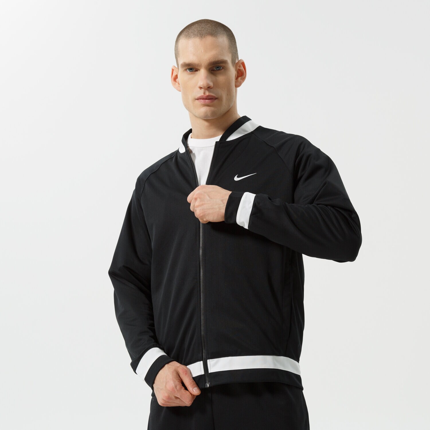 Bărbați jachetă NIKE JACHETĂ M NK DF JKT STARTING FIVE NBA DH7116-011 Negru