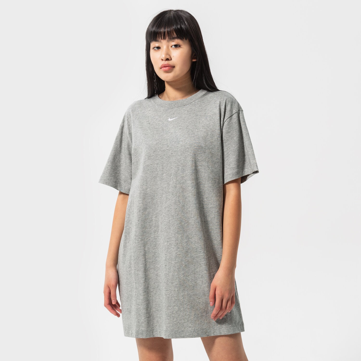 Femei rochii și fuste NIKE ROCHIE SPORTSWEAR ESSENTIAL CJ2242-063 Gri