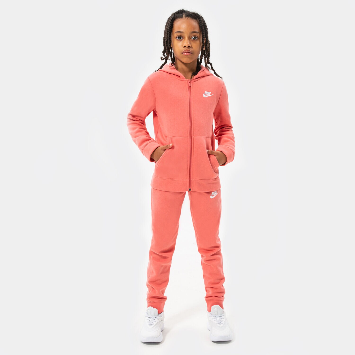 Copii tricou NIKE SET NIKE SPORTSWEAR GIRL BV3634-603 Roz