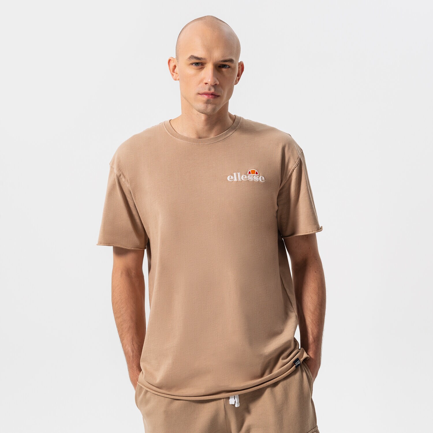 Bărbați tricou ELLESSE TRICOU FULLER TEE BRWN SHM13796200 Maro