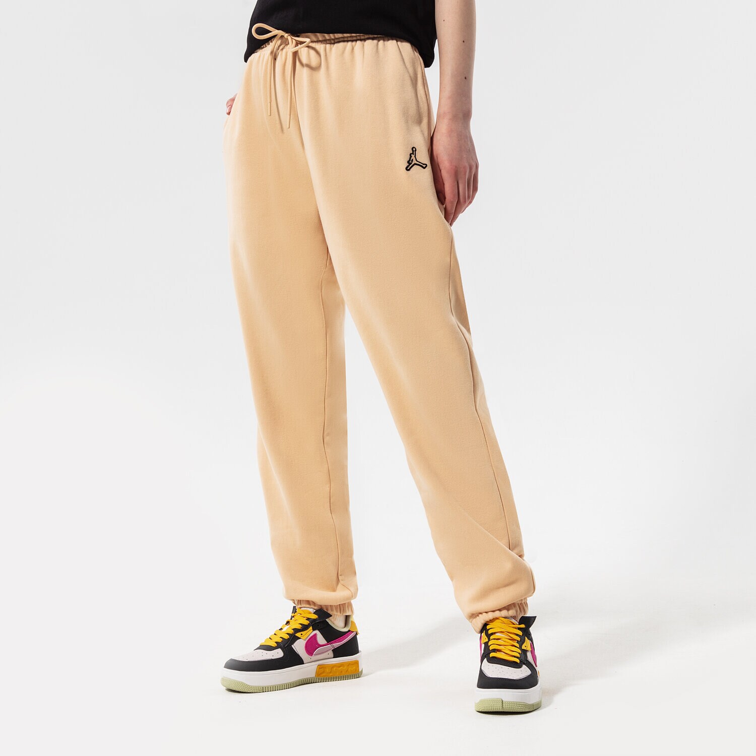 Femei pantaloni JORDAN PANTALONI W J FLC PANT CORE DN4575-268 Bej
