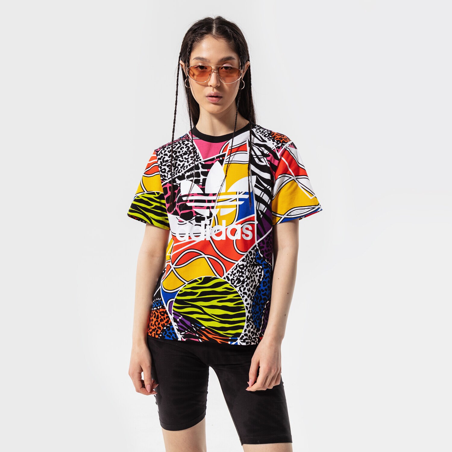 Femei tricou ADIDAS TRICOU REGULAR TSHIRT HC4464 Mulicolor
