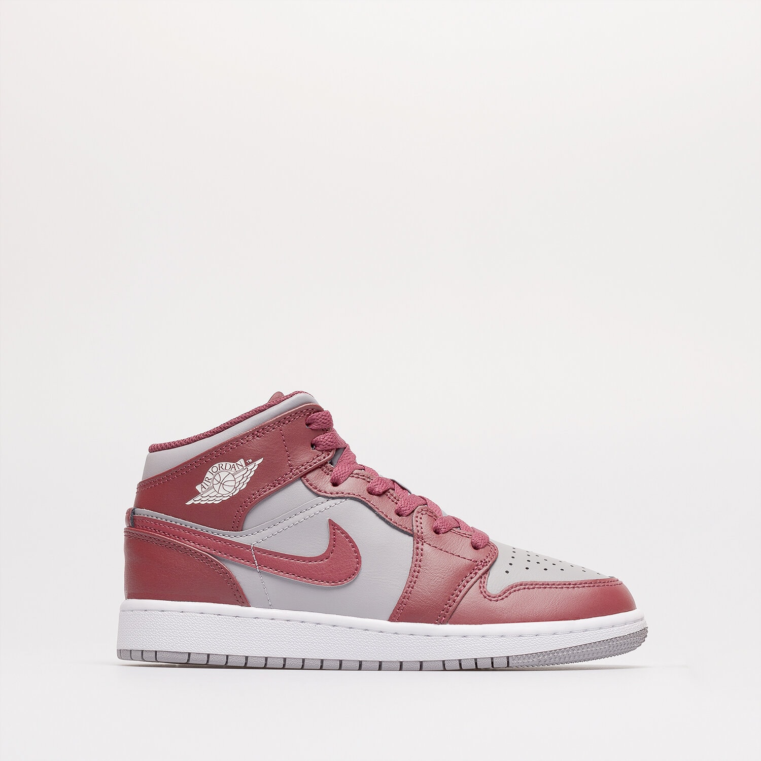 Copii pantofi sport AIR JORDAN 1 MID BG DQ8423-615 Bordo