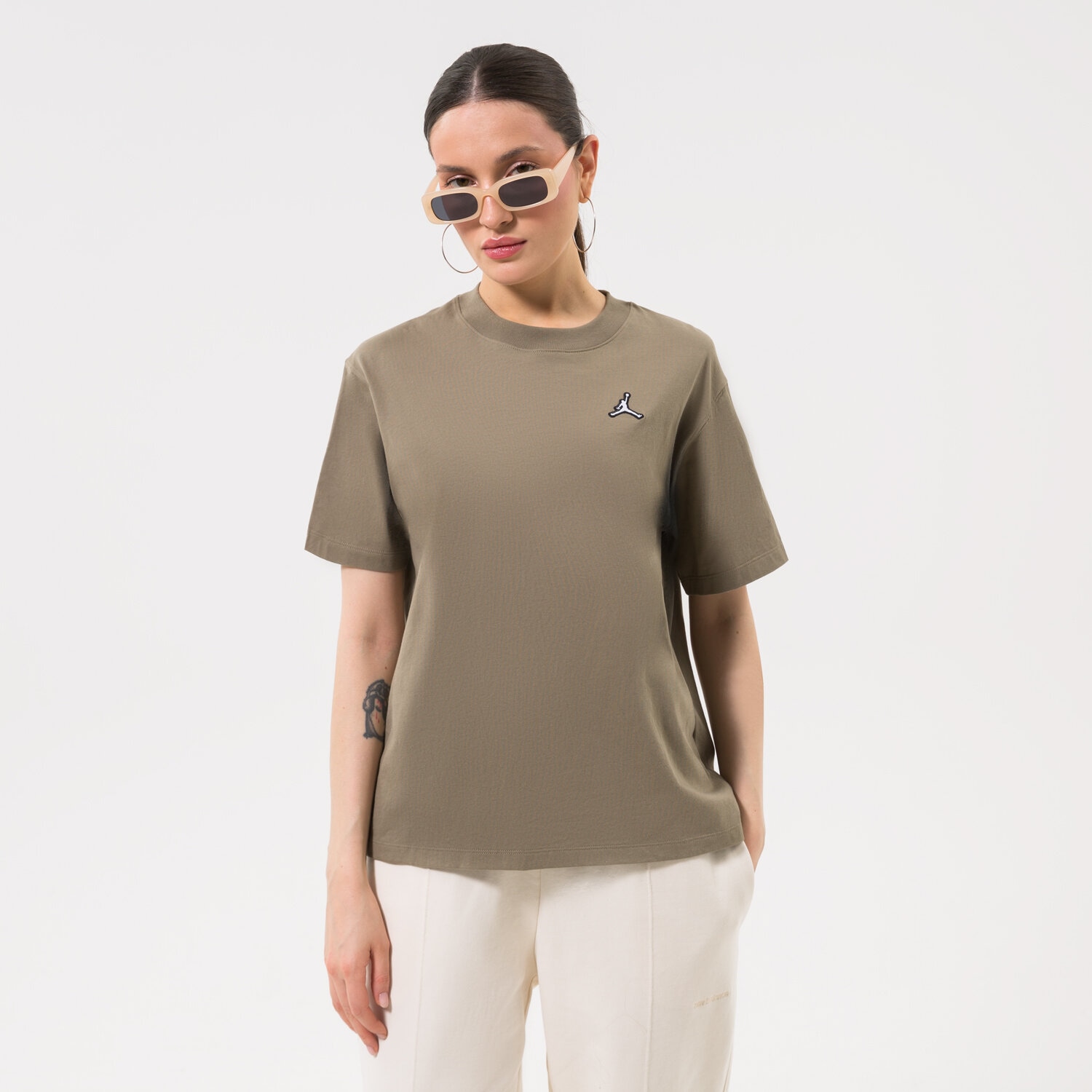 Femei tricou JORDAN TRICOU W J ESSEN TEE CORE 22 DM5029-351 Verde