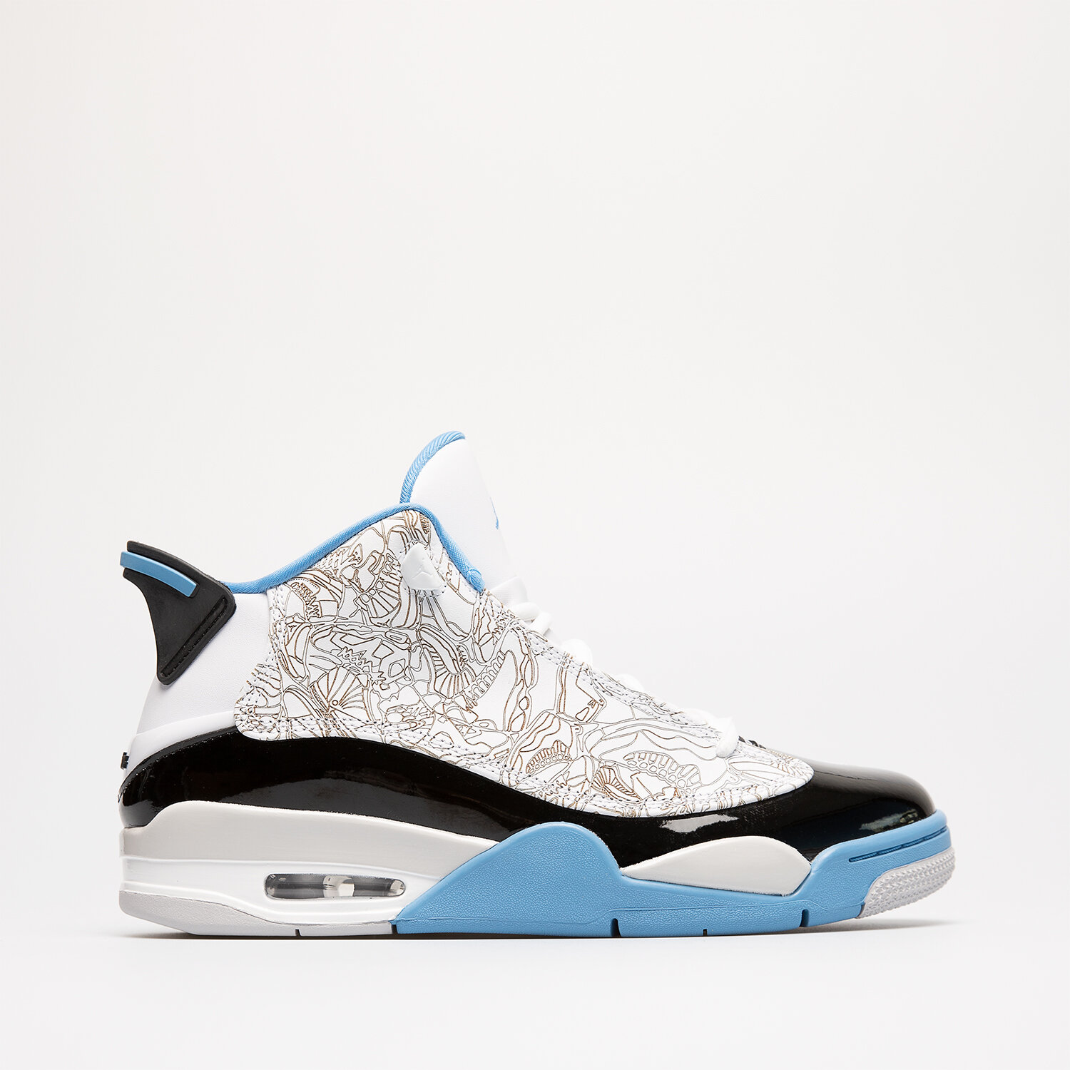 Barbați pantofi sport AIR JORDAN DUB ZERO  311046-114 Alb
