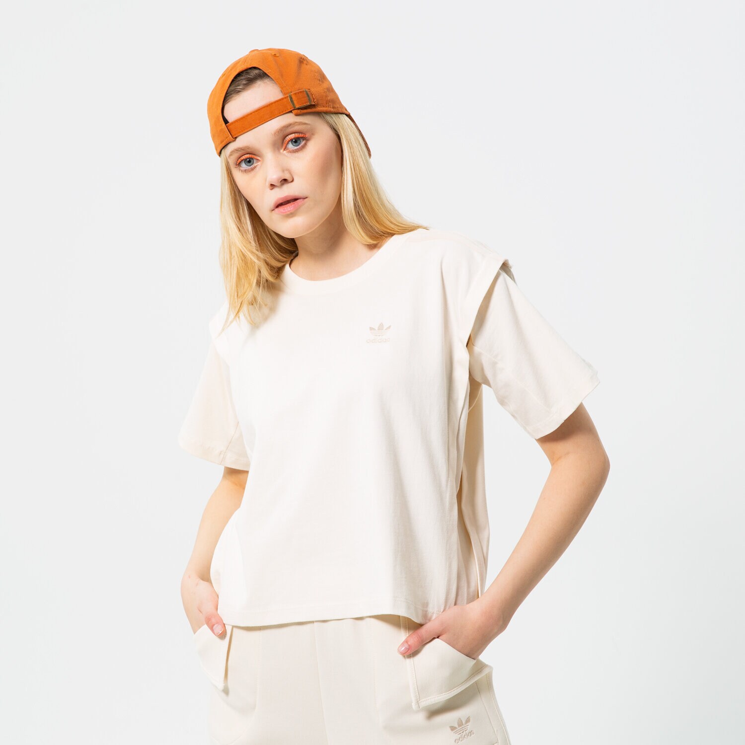 Femei tricou ADIDAS TRICOU TEE HC2013 Bej