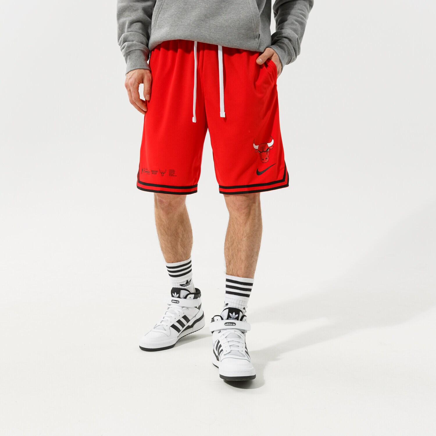 Femei pantaloni scurți NIKE PANTALONI SCURȚI CHI M NK DF DNA SHORT TEAM NBA DH9169-657 Roșu