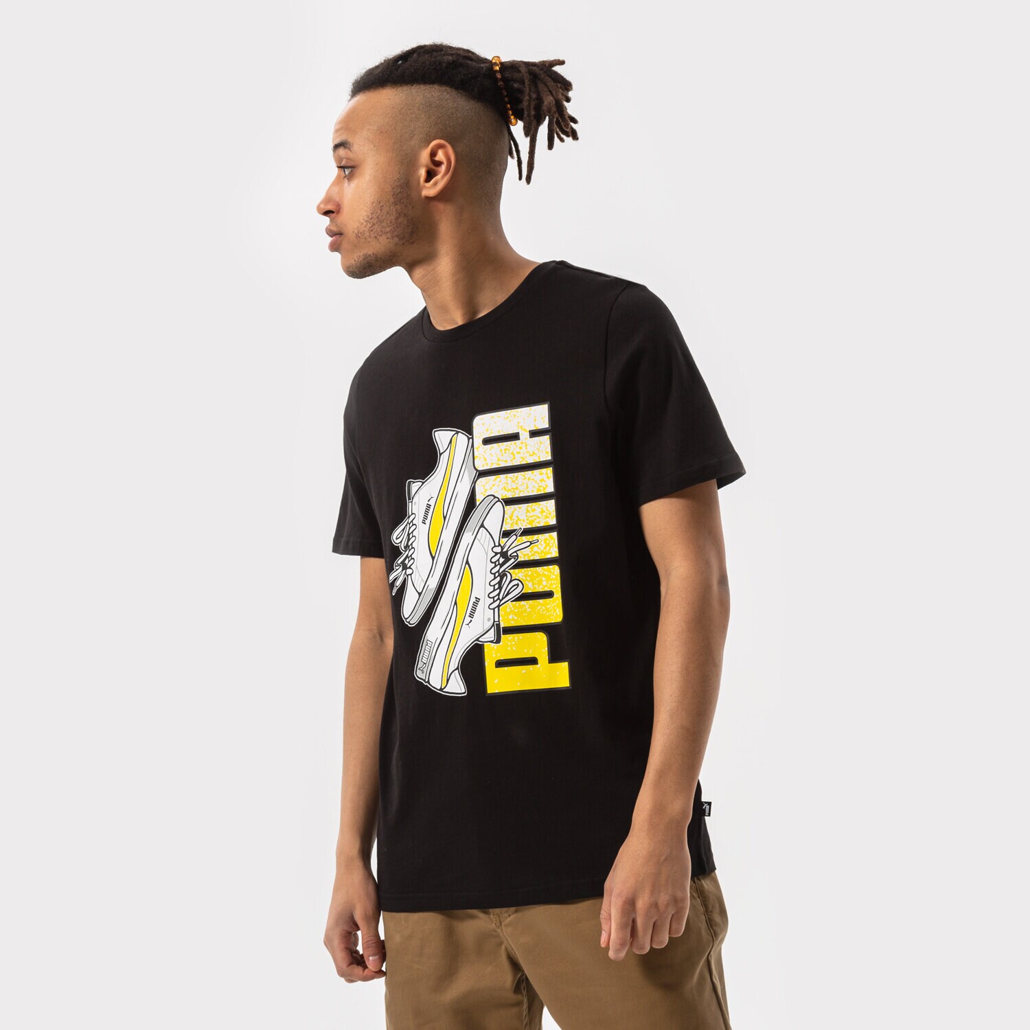 Bărbați tricou PUMA TRICOU SNEAKER GRAPHIC TEE 84856701 Negru