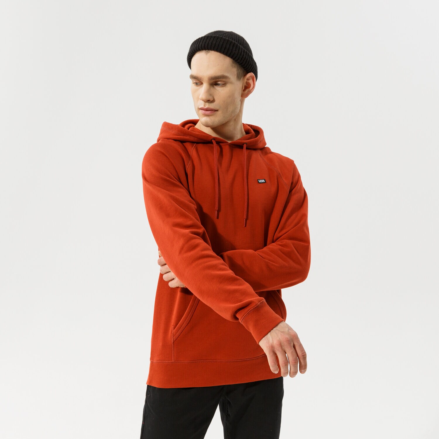 Bărbați bluză VANS BLUZĂ CU GLUGĂ MN VERSA STANDARD HOODIE VN0A49SNSQ61 Roșu