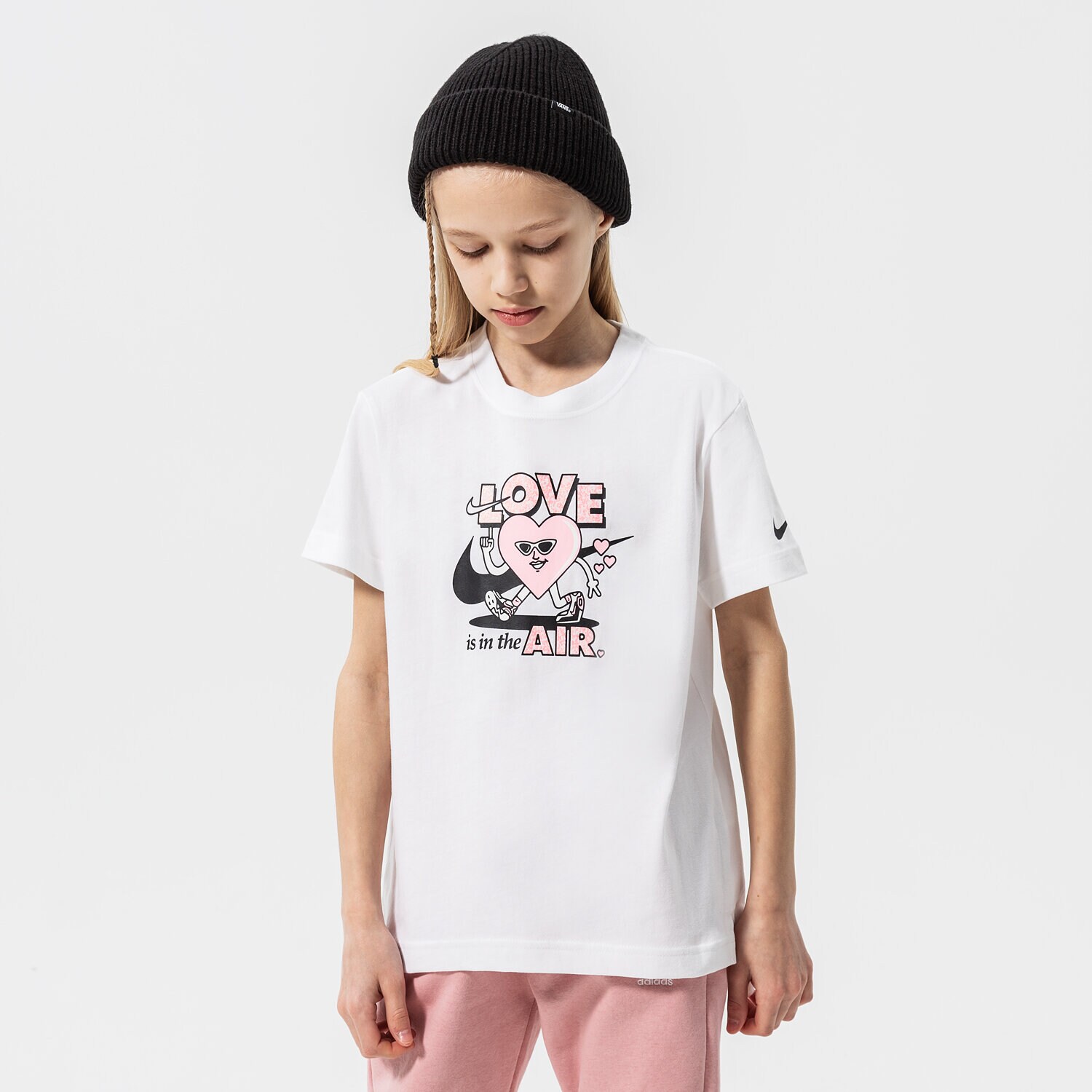 Copii tricou NIKE TRICOU G NSW TEE DPTL VALENTINE GIRL DO1327-100 Alb