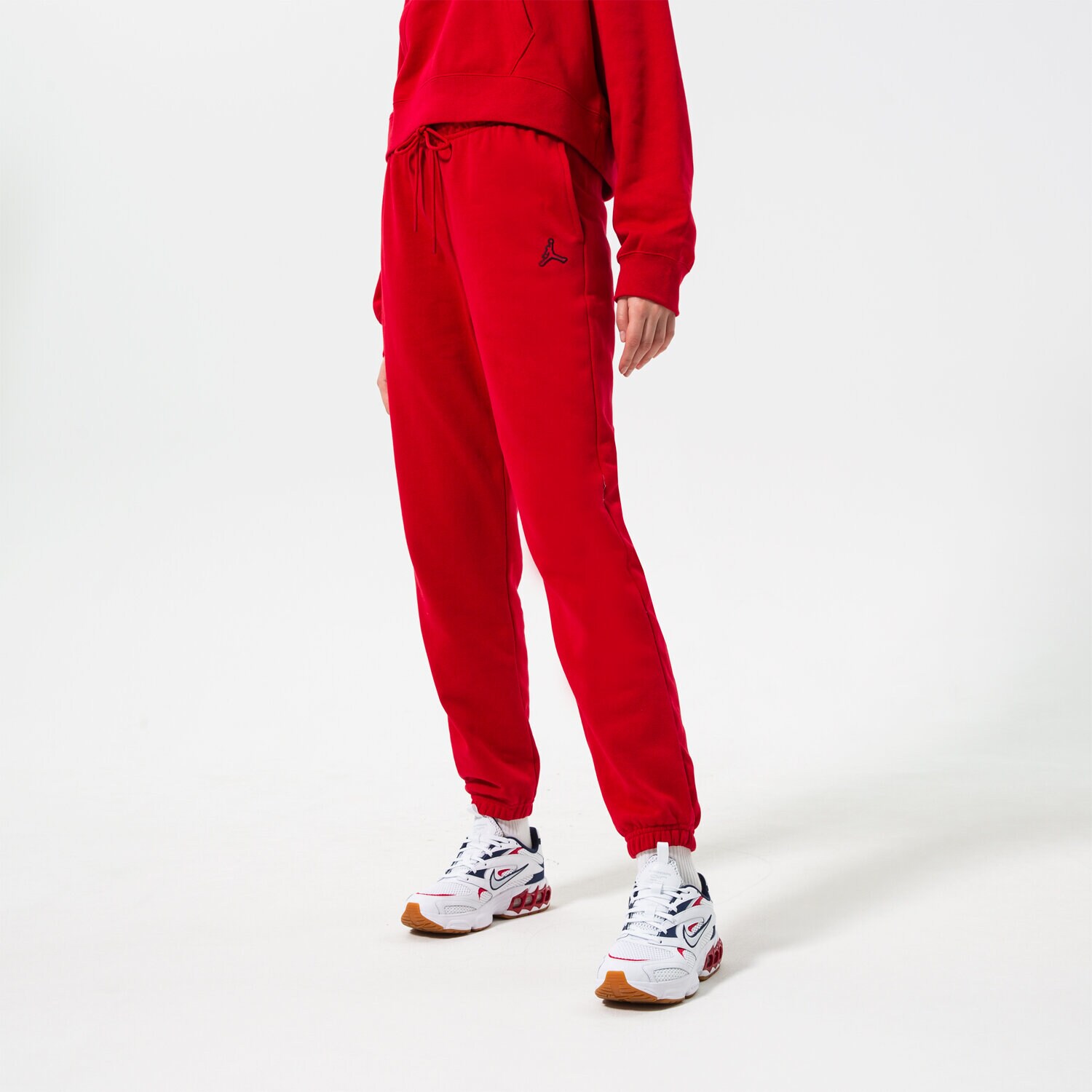 Femei pantaloni JORDAN PANTALONI W J FLC PANT CORE DN4575-687 Roșu