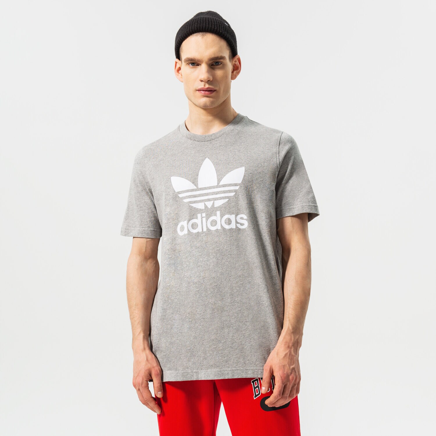 Bărbați tricou ADIDAS TRICOU TREFOIL TRICOU H06643 Gri