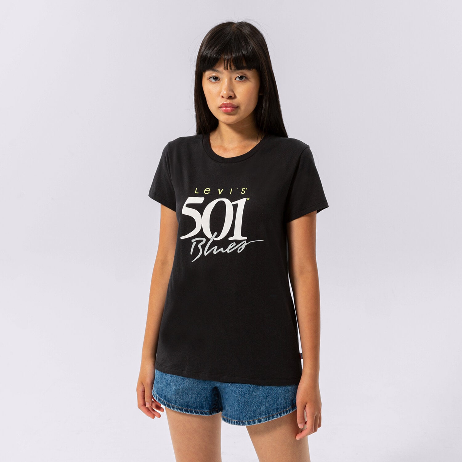 Femei tricou LEVI'S TRICOU THE PERFECT TEE 17369-1920 Negru