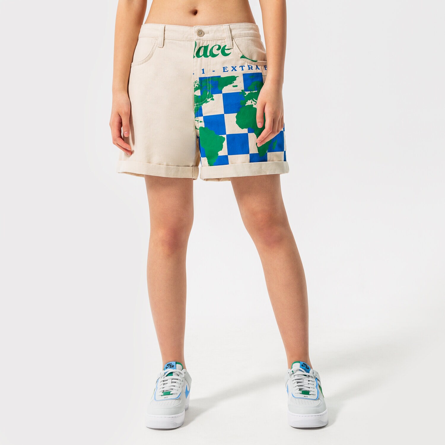 Femei pantaloni scurți VANS PANTALONI SCURȚI ECO POSITIVITY SHORT VN0A5LHZ7VJ1 Bej