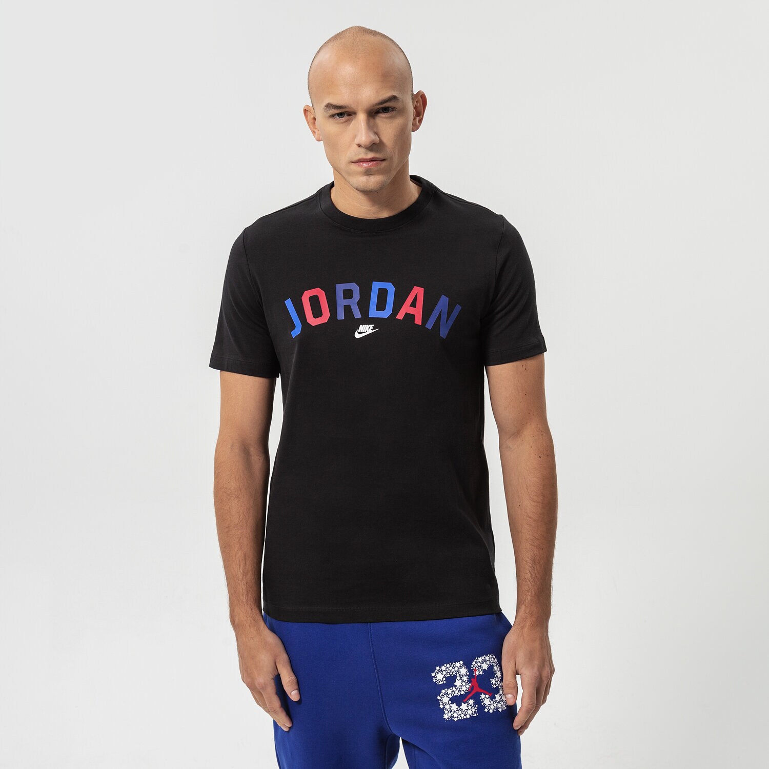 Bărbați tricou JORDAN TRICOU M J SPRT DNA WDMK SS CREW DH8978-010 Negru