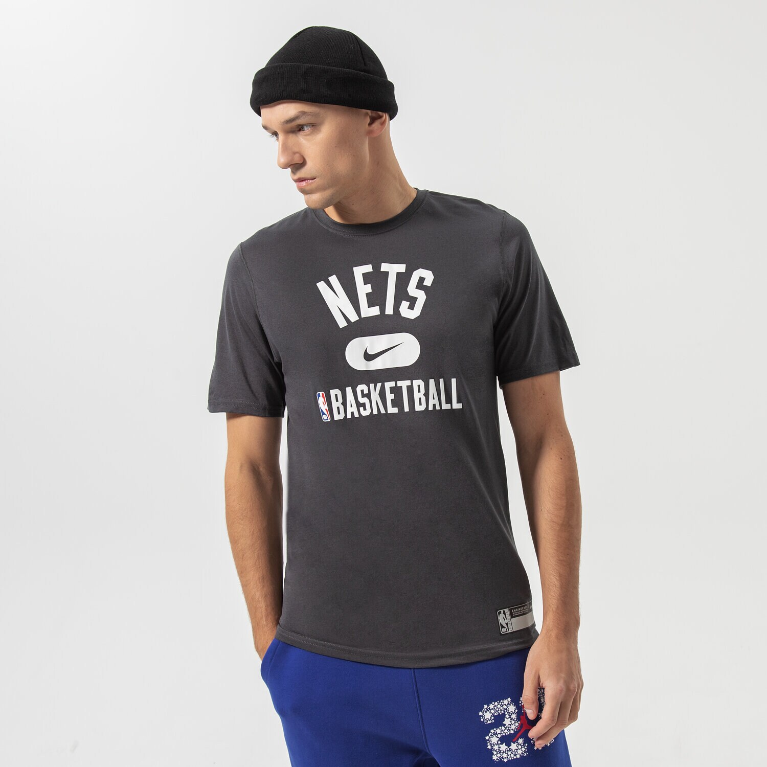 Bărbați tricou NIKE TRICOU BKN M NK DF ES PRT GPX SS TEE NBA DA5913-060 Negru