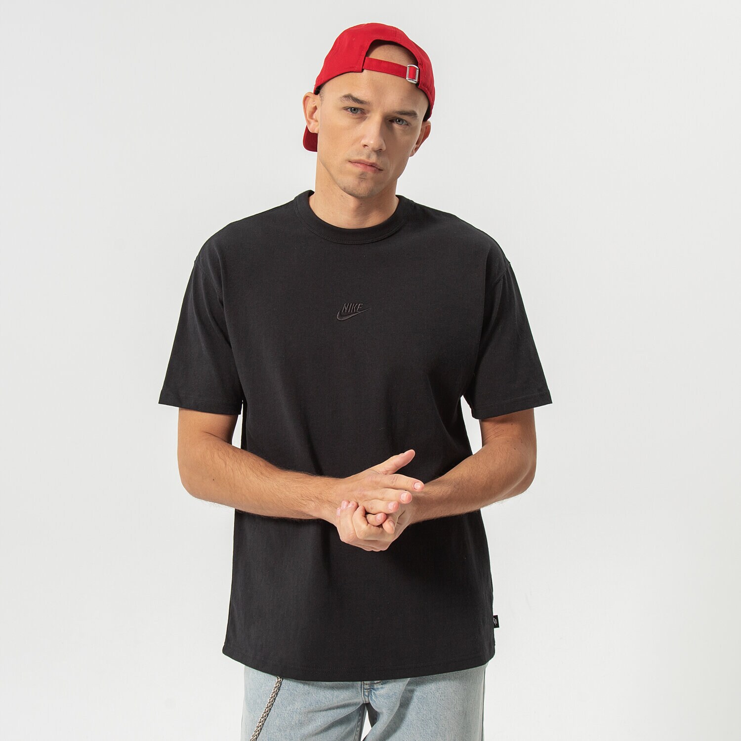Bărbați tricou NIKE TRICOU M NSW PREM ESSNTL SUST TEE DO7392-010 Negru