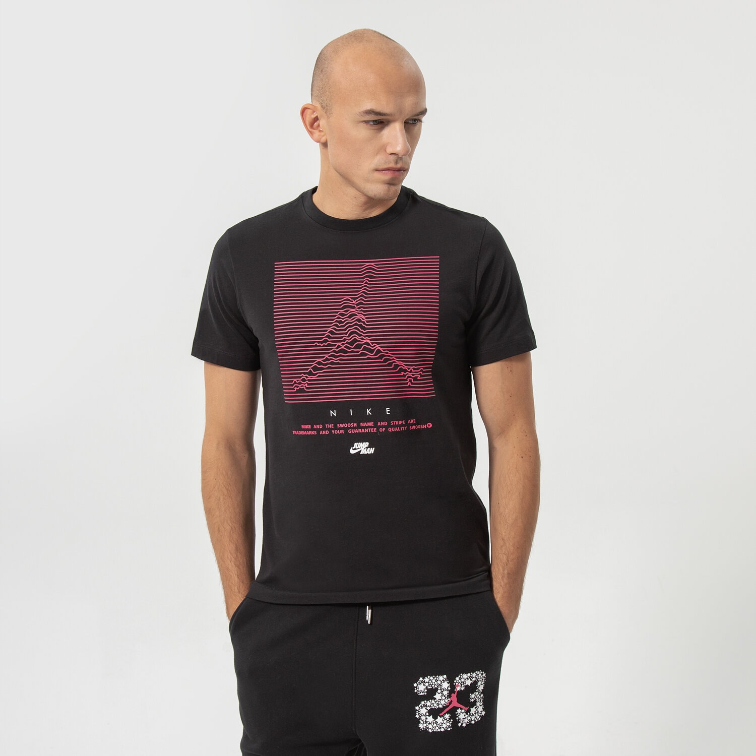 Bărbați tricou JORDAN TRICOU M J JMPMN GFX SS CREW DH8972-011 Negru