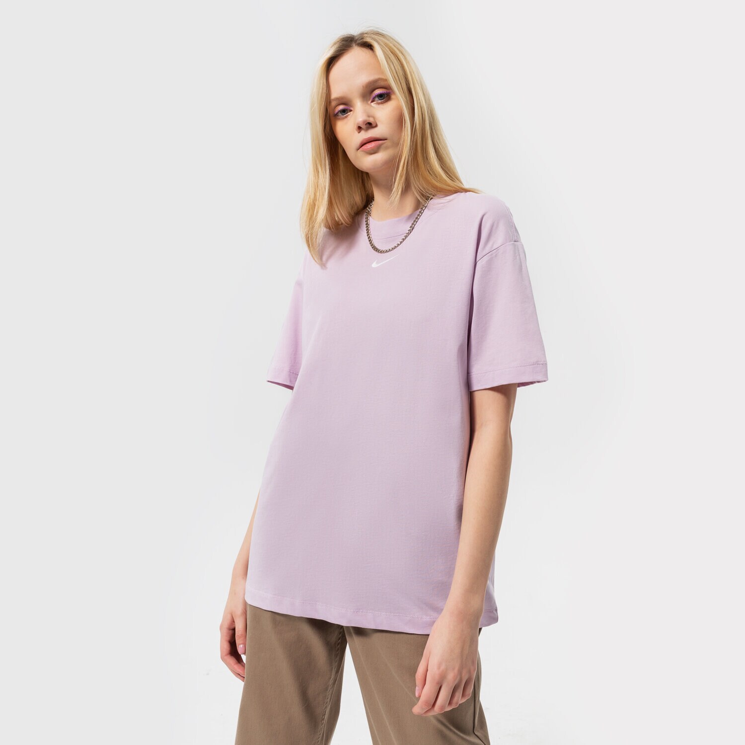 Femei tricou NIKE TRICOU W NSW ESSNTL CLCTN SS TEE BF DQ5379-530 Violet
