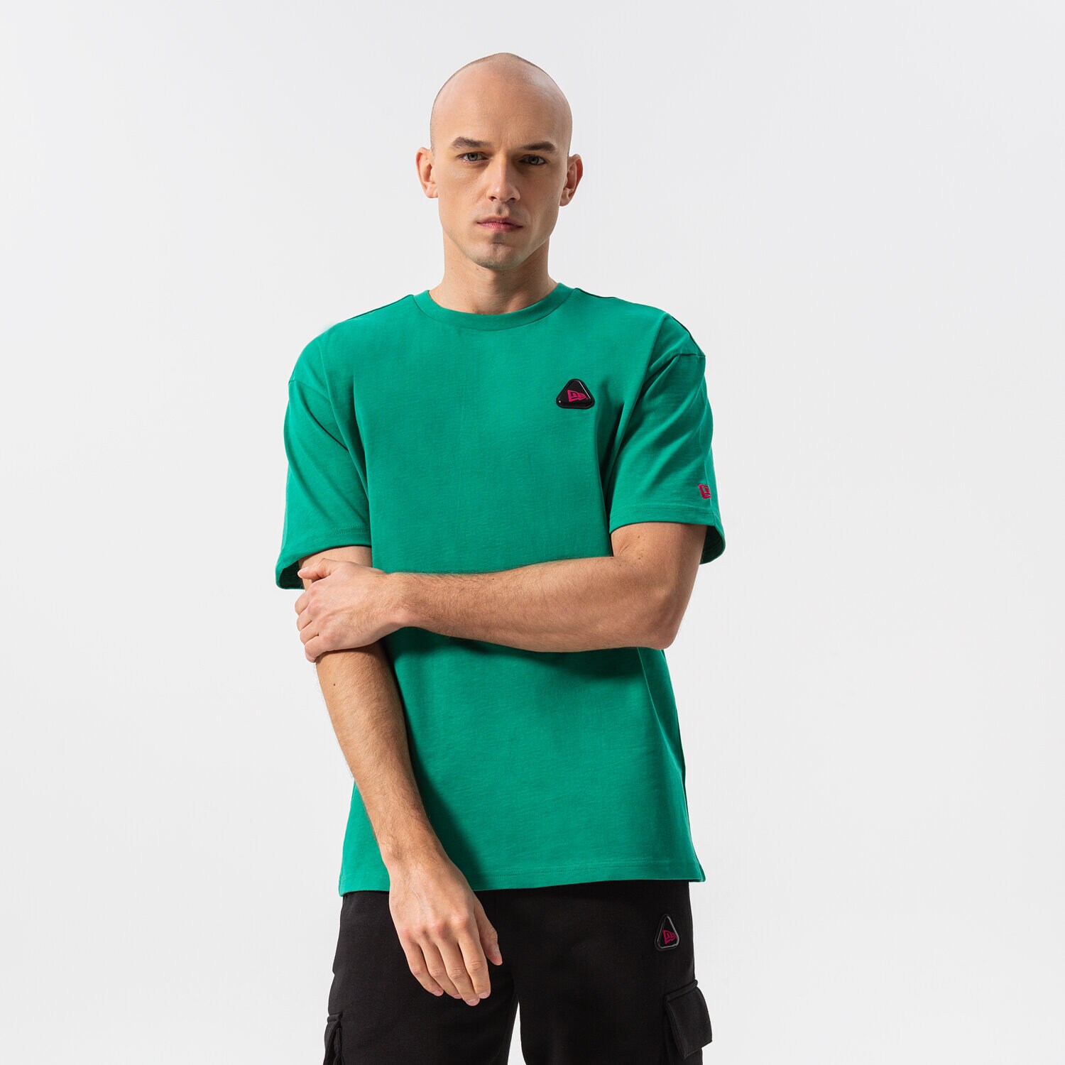 Bărbați tricou NEW ERA TRICOU NEW ERA RUBBER PATCH OS 12893044 Verde