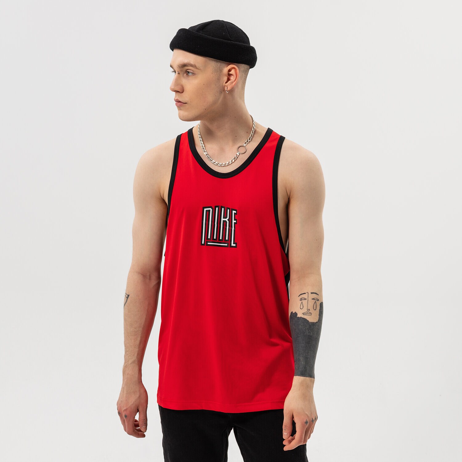 Bărbați tricou NIKE MAIOU M NK DF JSY STARTING FIVE NBA DH7136-657 Roșu